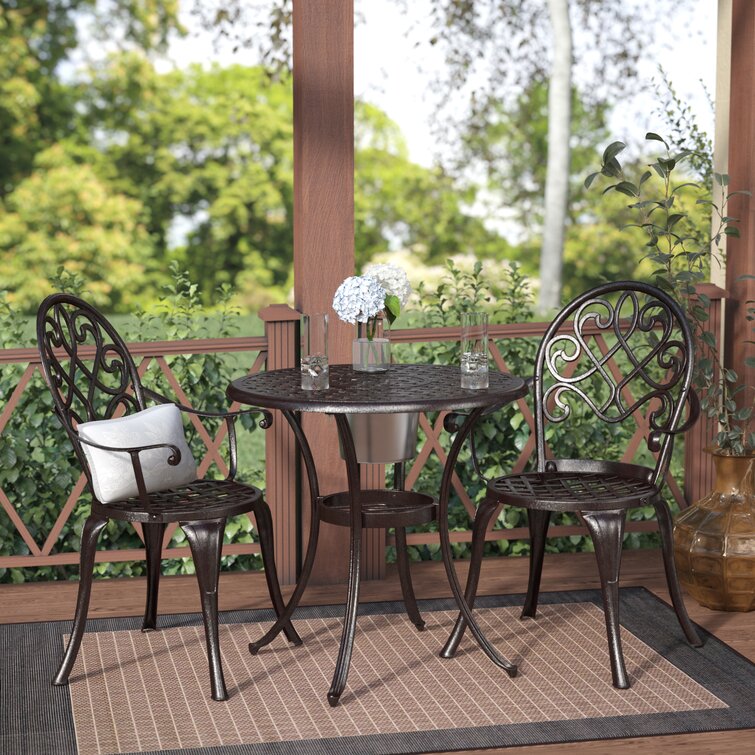 Chestnut street 3 2024 piece bistro set